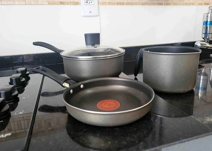 Grande Apt No Centro C/ Cozinha Completa Varanda