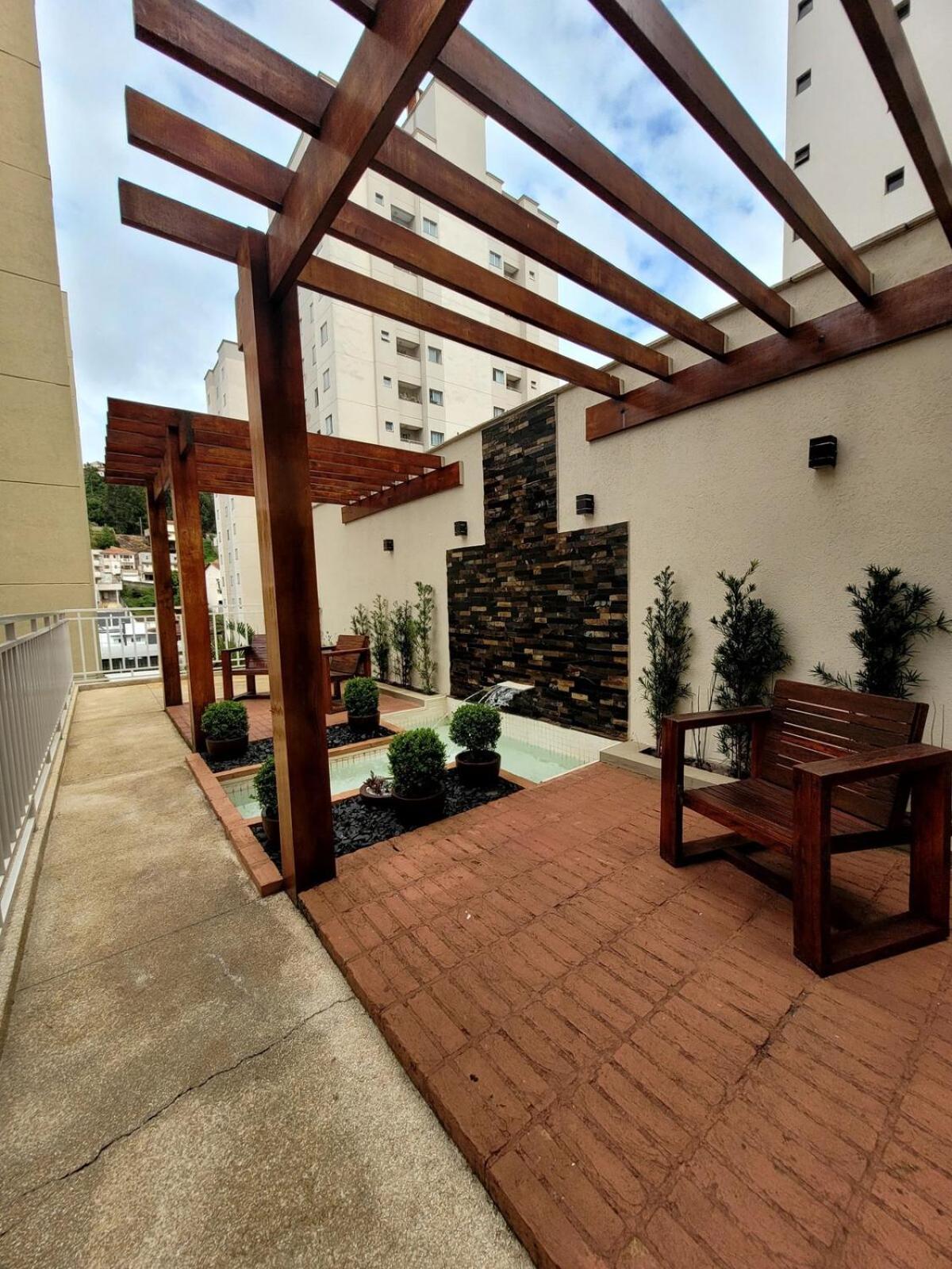 Grande No Centro C/ Cozinha Completa Varanda Apartment